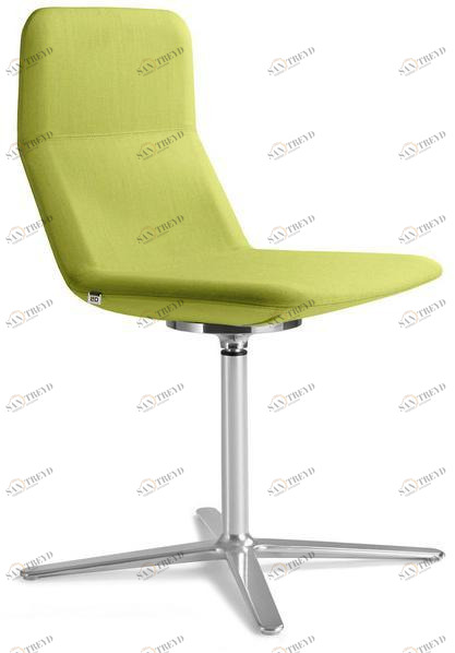 LD Seating Вращающийся стул, обитый тканью с 4 спицами Flexi Chl, f25