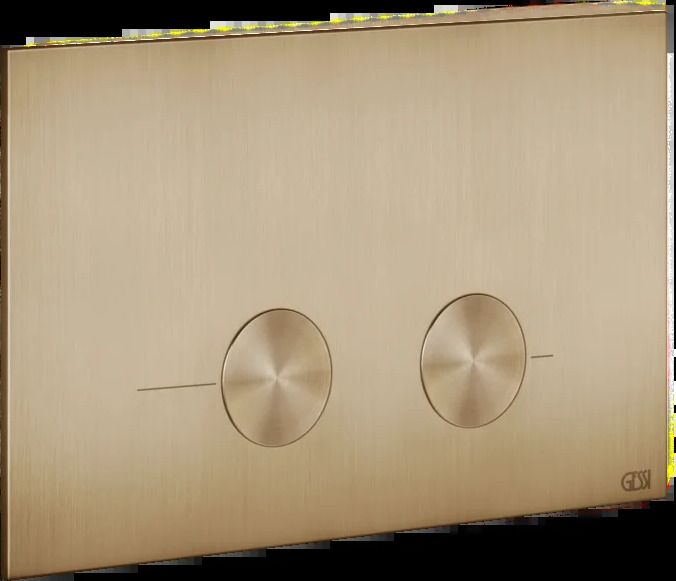 Запорная пластина 54619 726 Gessi Inverso ТЕПЛАЯ БРОНЗА BR. PVD