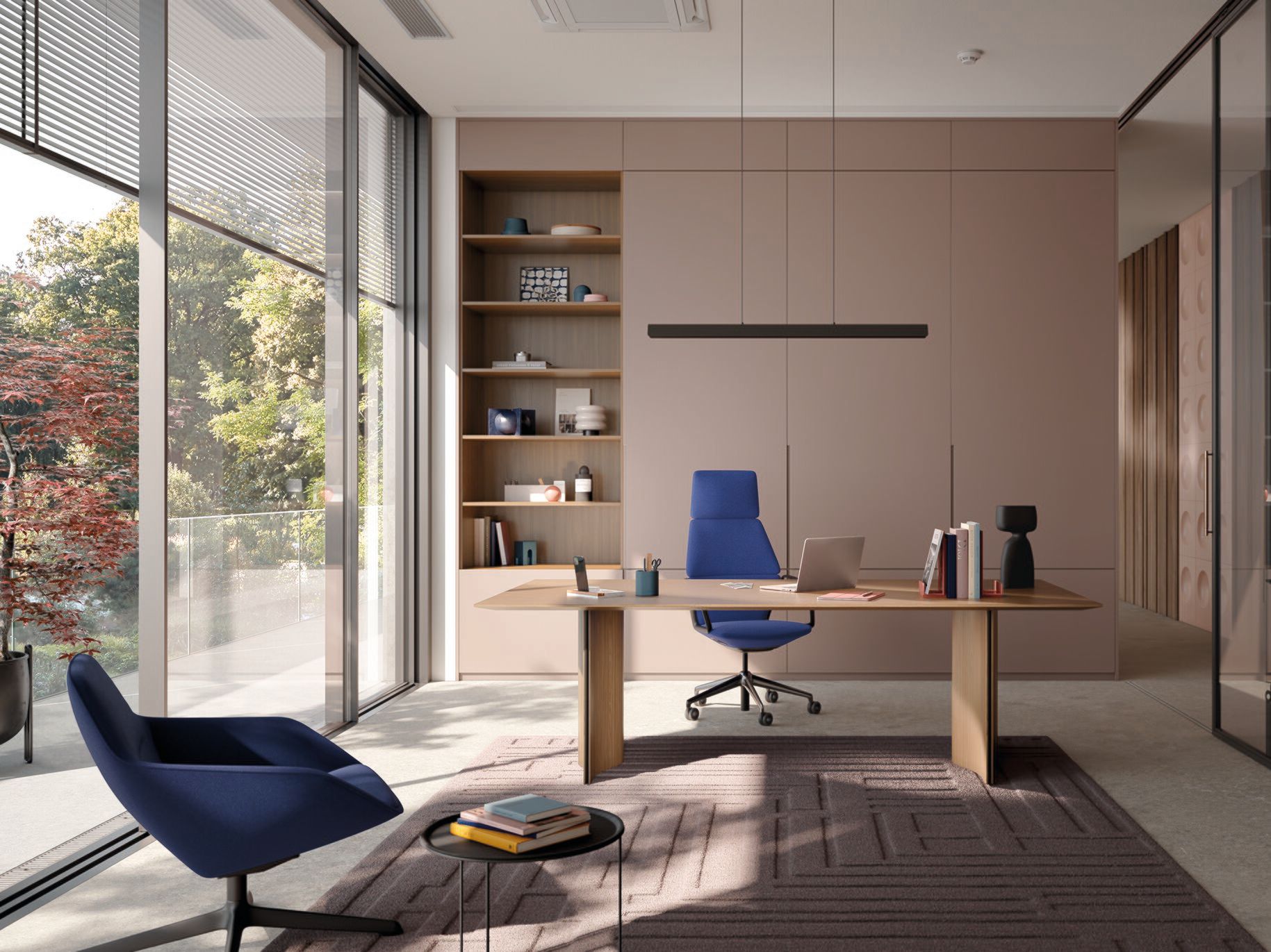 Прямоугольный стол для совещаний Brunner волна ARCH-00085600 - Вид №3