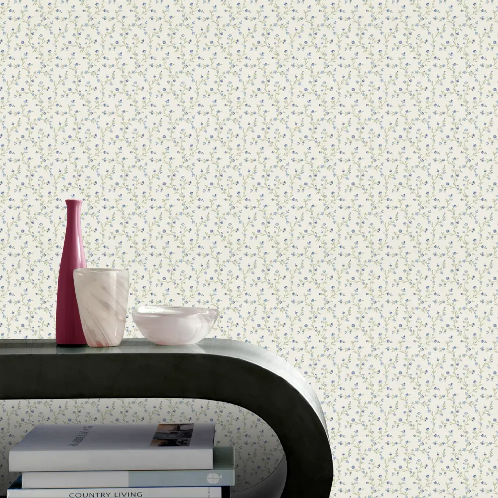 Обои флизелиновые Rasch Lazy Sunday белые 0.53 м 400915 STLM-2068975 - Вид №2