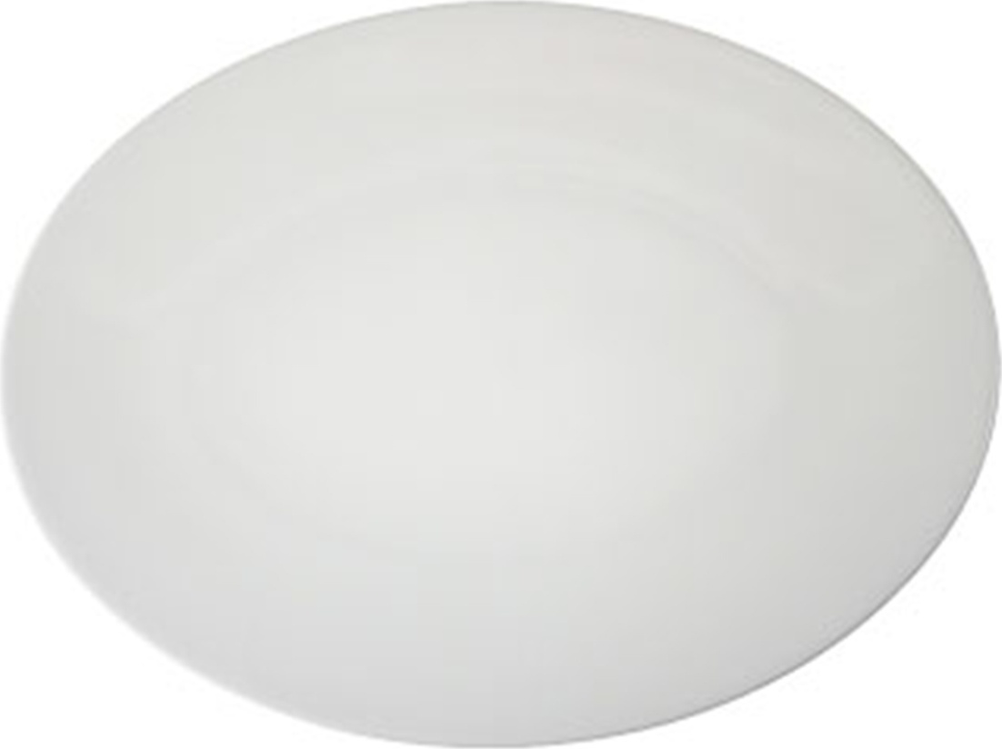 97306 Dibbern Блюдо овальное Dibbern Белый декор 24см, фарфор Фарфор костяной 