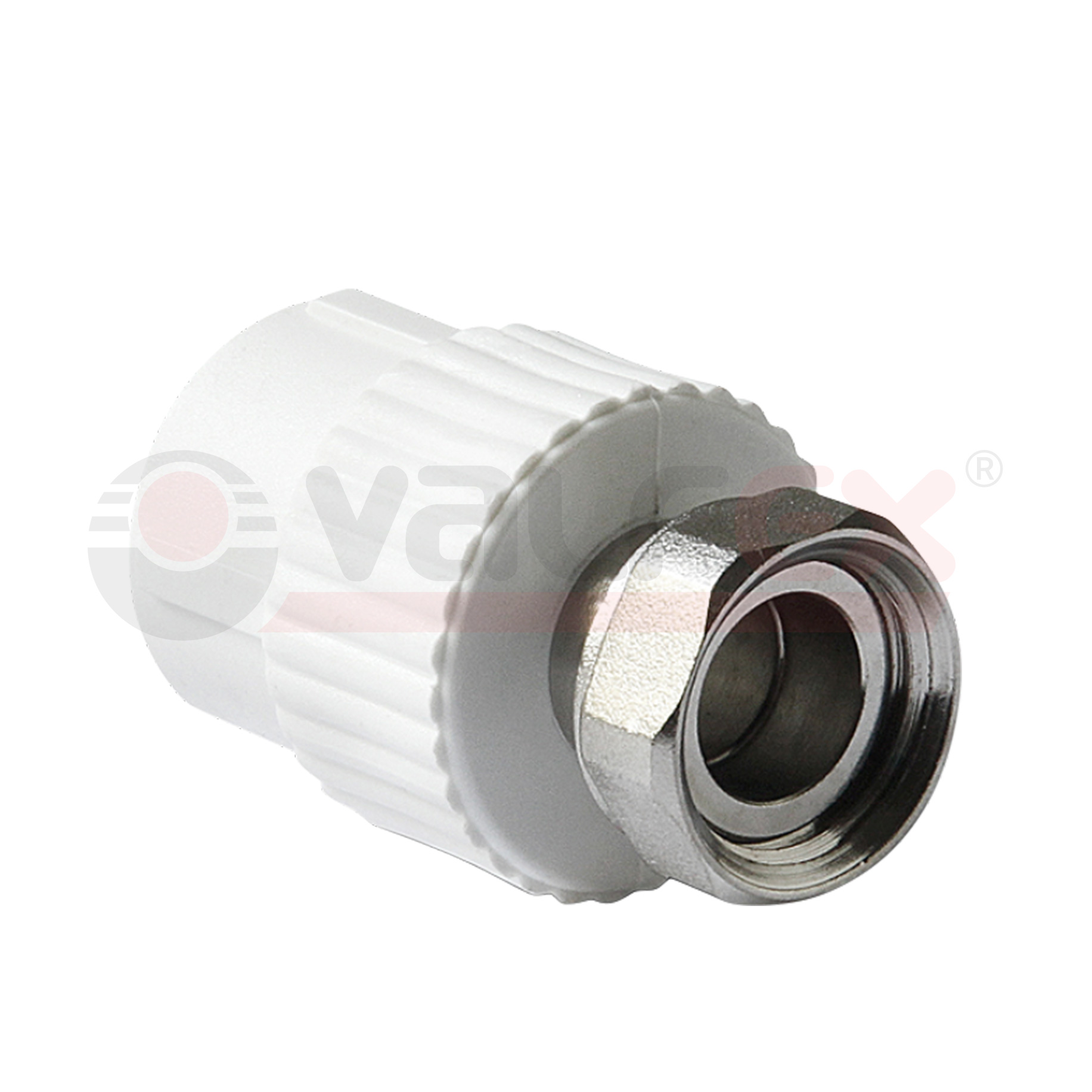 10139025 Valfex Муфта комбинированная с накидной гайкой 