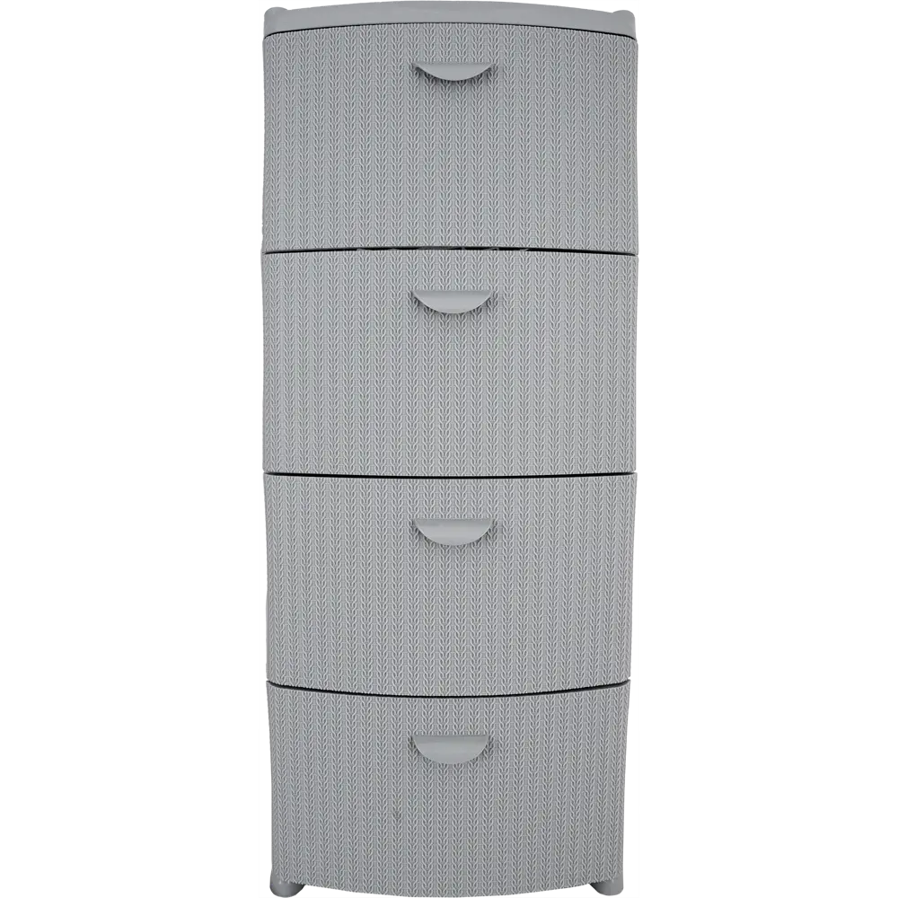 Комод для ванной Вязание 4 ящика 40.5x96x50.5 см цвет серый Santreyd Без серии STLM-2059648 - Вид №1
