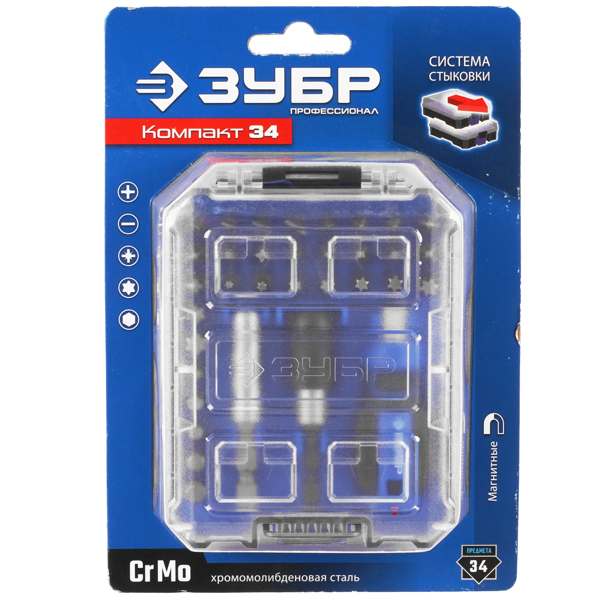 Отвертка с насадками/битами ЗУБР 25173 9164710 STDN-0022695