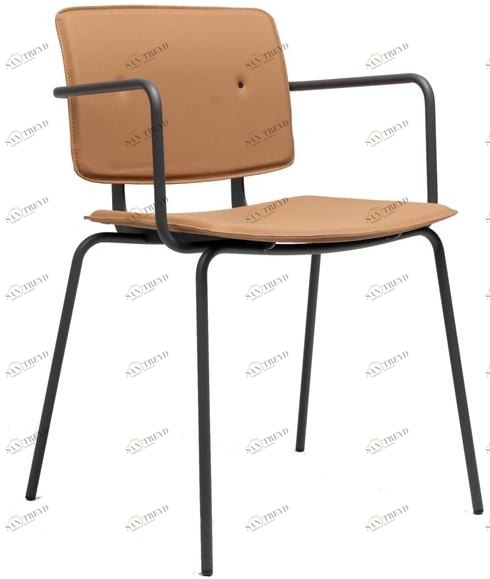 ONDARRETA Кожаное кресло с подлокотниками Don sun-id-1469772