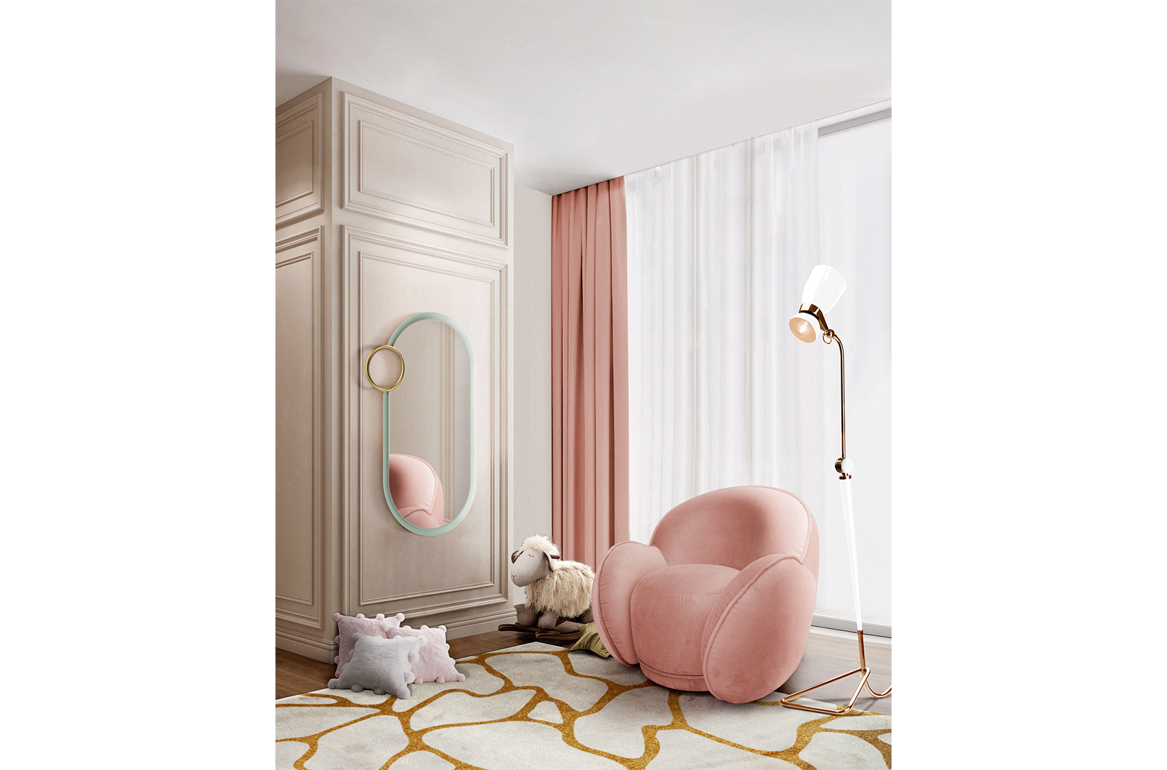 CIST346 Детское мягкое кресло Изысканность Circu  - Вид №7