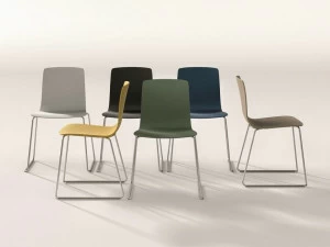 arper Санный стул из полипропилена Aava