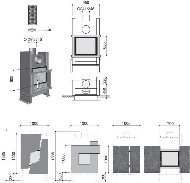 Focus creation Облицовка камина бронзой Métafocus sun-id-1441051 - Вид №2