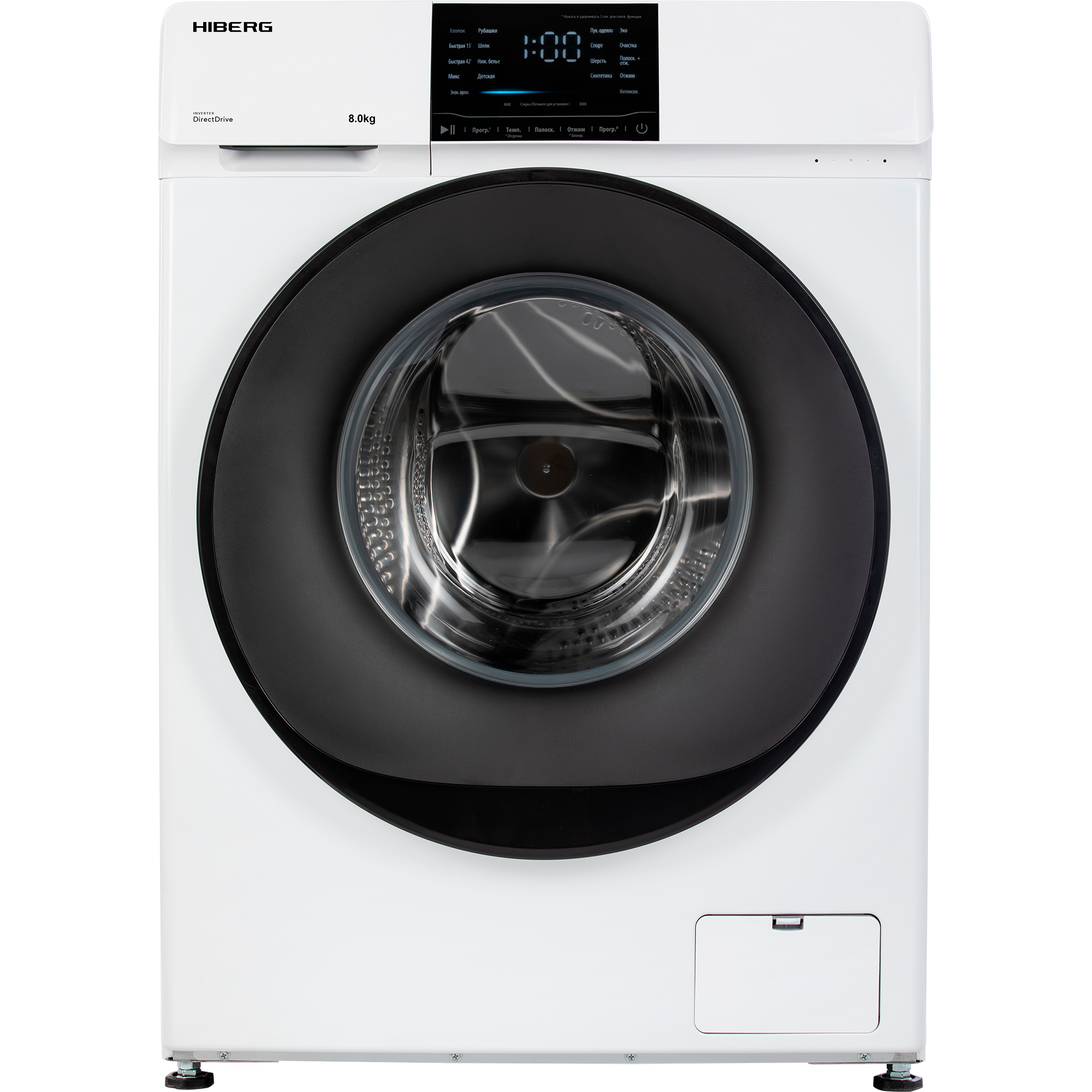 9975382 Стиральная машина HIBERG i-DDQ6-814 W белый STDN-0142940