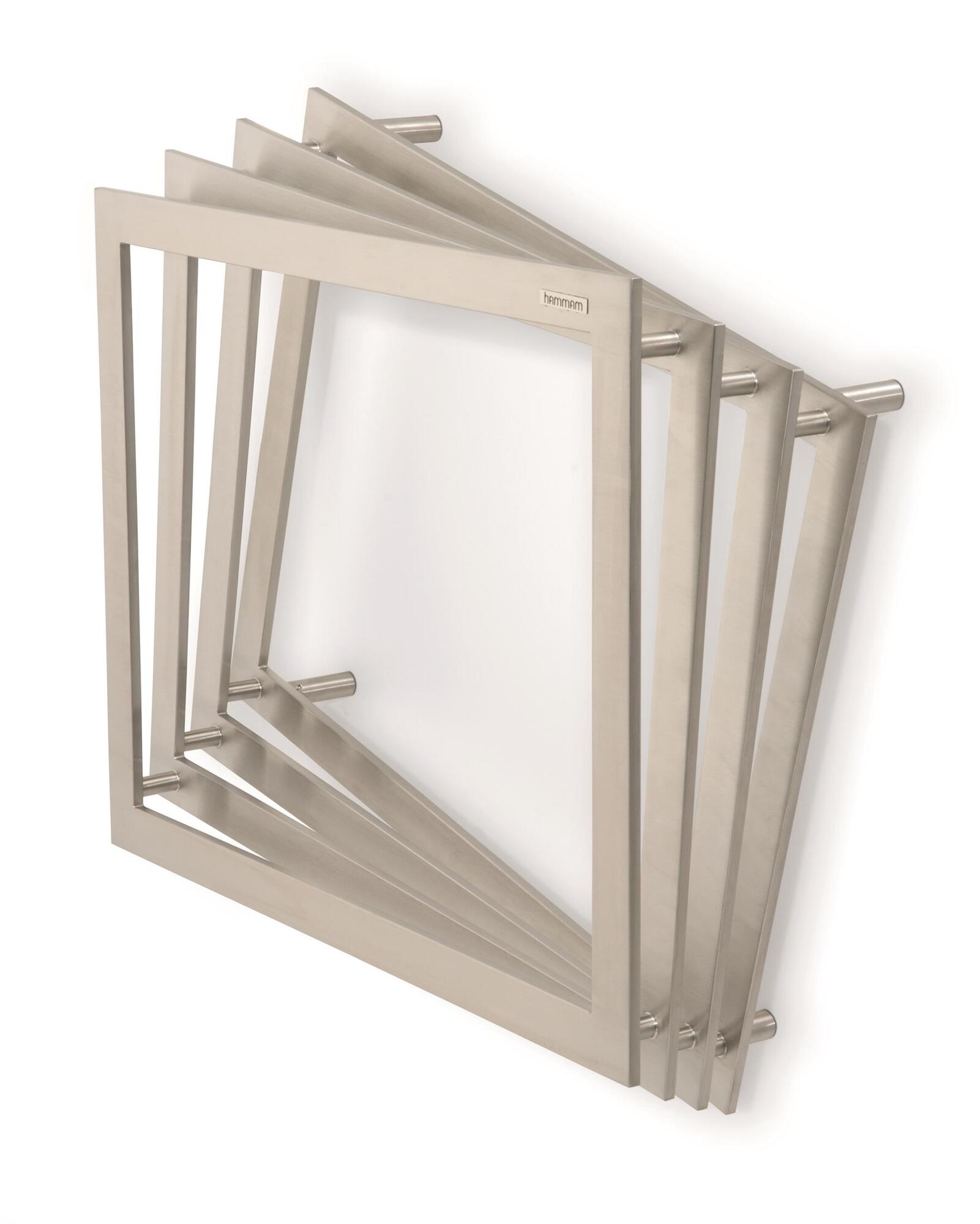 Полотенцесушитель Hammam REFLECTION Stainless steel  комбинированный; электрический или водяной Сталь  - Вид №30