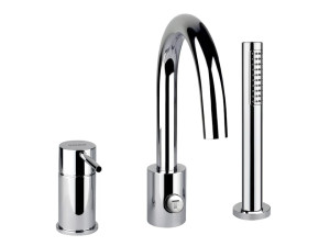 Набор для ванны с одной ручкой и ручным душем