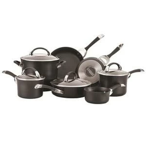 Набор из 7 кастрюль и сковородок Symmetry чёрный