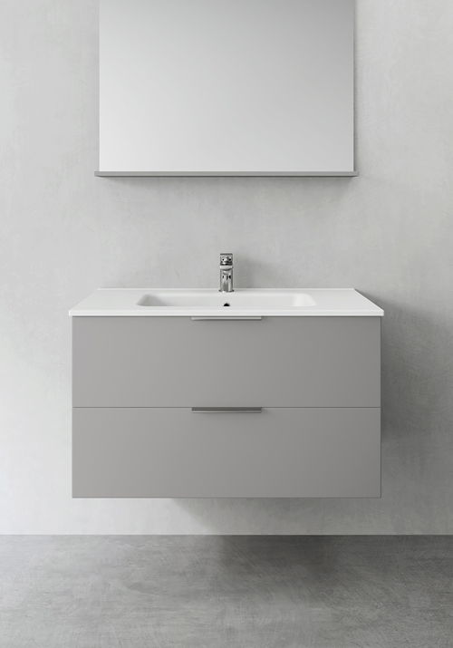 1390213 Шкаф Для Умывальника Форма Серый 900 Hafa Серый 