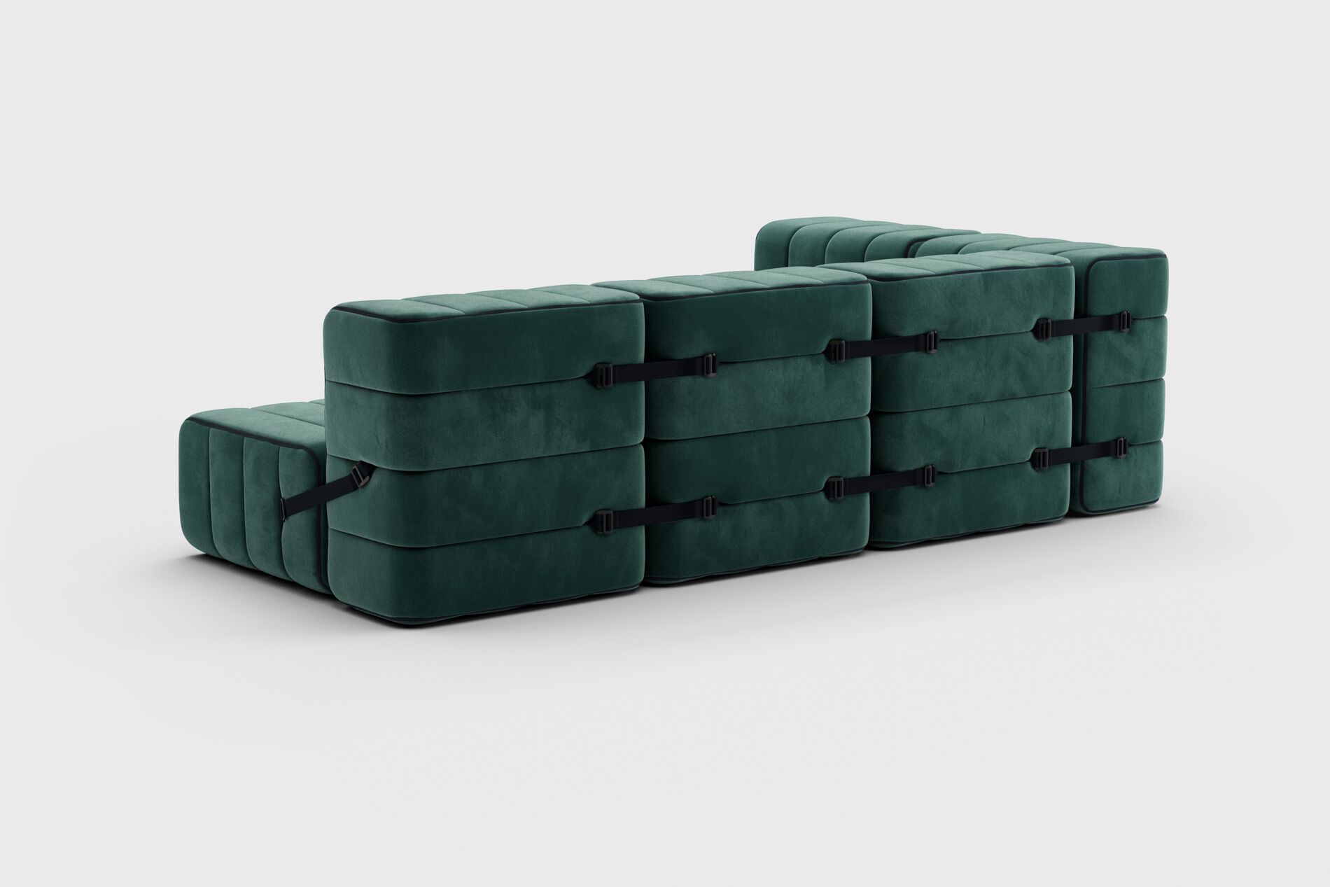 Модульный угловой диван из ткани AMBIVALENZ Curt ARCH-00061719 - Вид №4