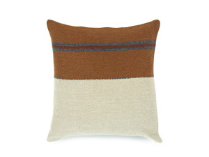 Льняная и шерстяная квадратная подушка