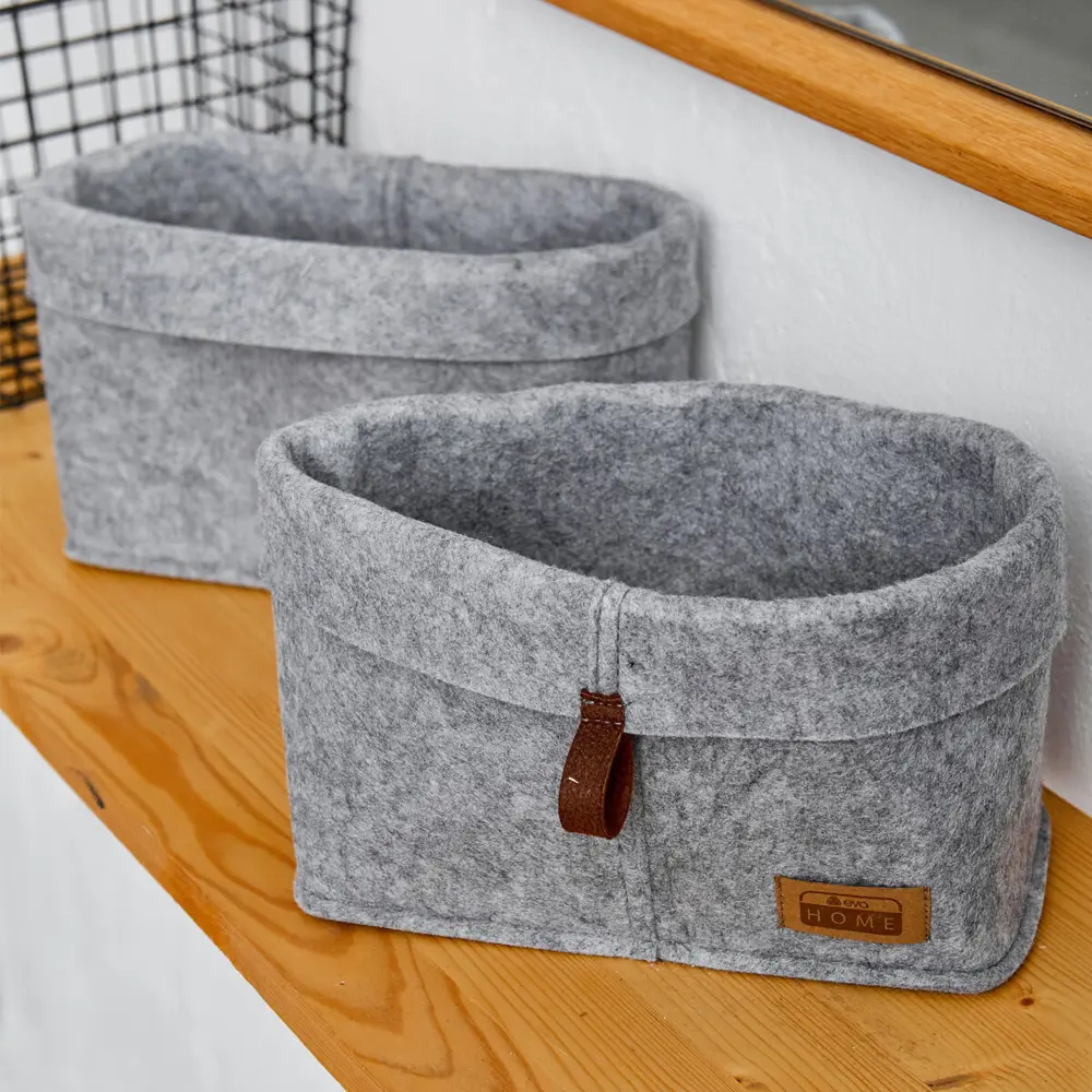 Корзинка квадратная Elegance 28x24x28 см 3 шт Santreyd нет STLM-2099322 - Вид №2