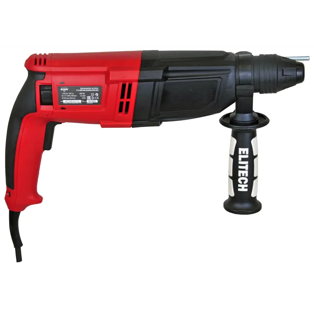 Сетевой перфоратор Elitech П 3-28РЭМ с SDS-plus для профессиональных работ 89348604 STLM-0848551 - Вид №3