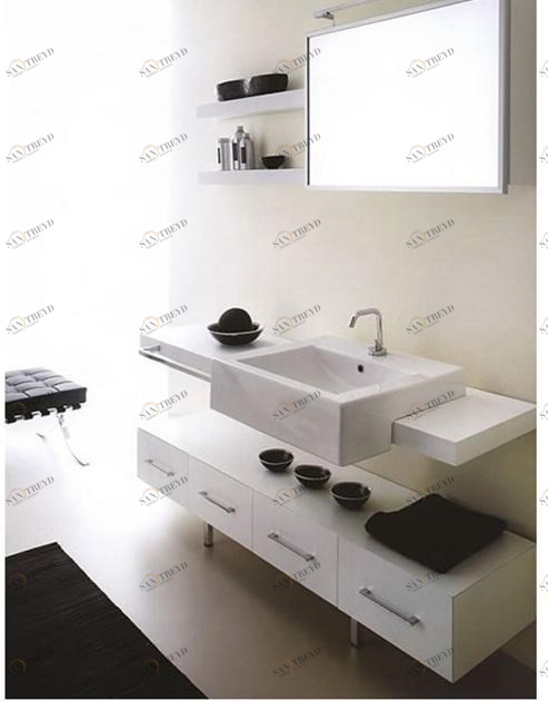 LASA IDEA Деревянная тумба для ванной с низким полом с ящиками Mariposa sun-id-1421756