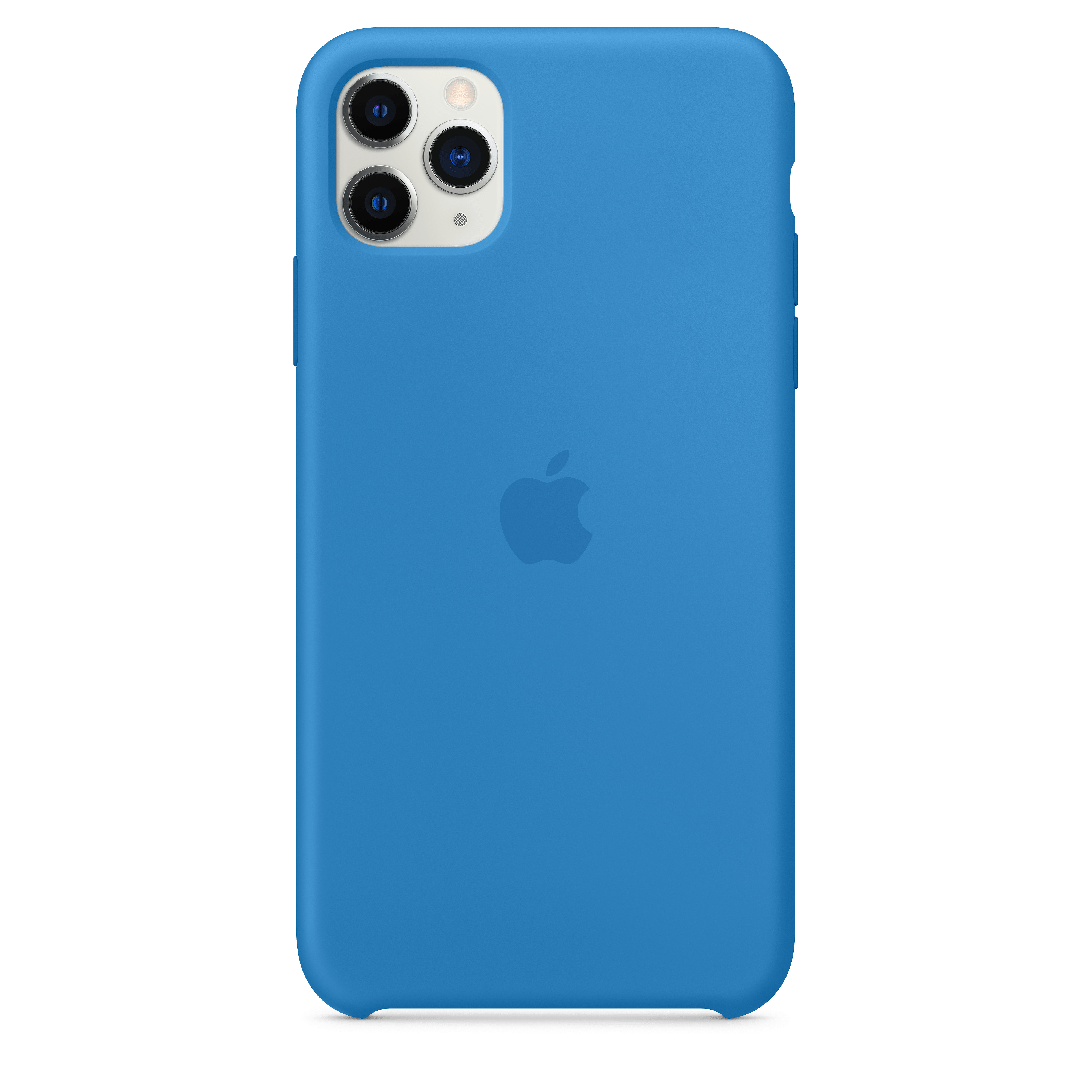 MY1J2ZM/A Iphone 11 pro max silicone case - surf blue Apple Santreyd  - Вид №1
