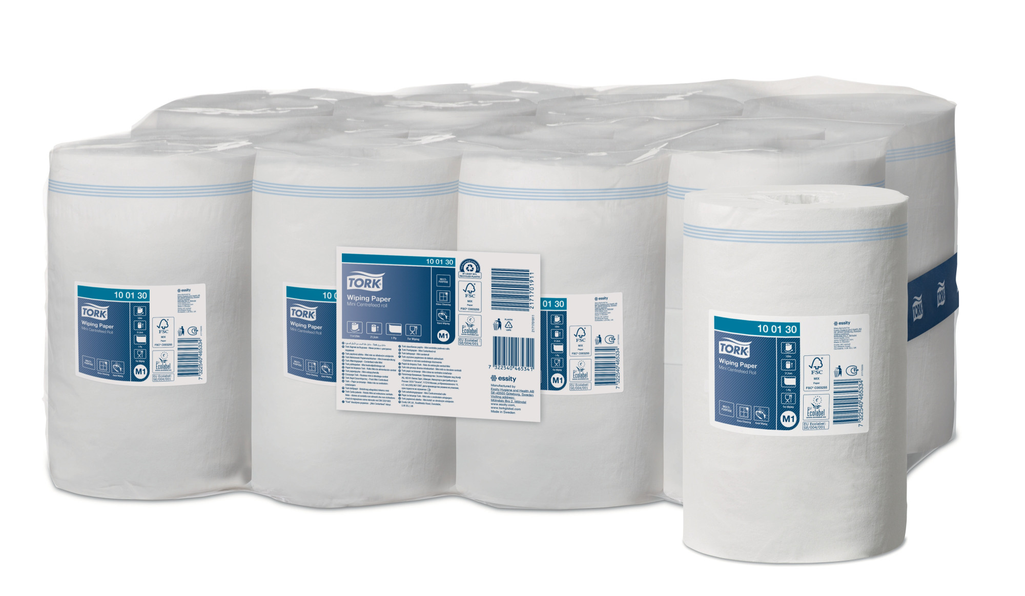 10013038 Бумажная салфетка для легких загрязнений Tork 