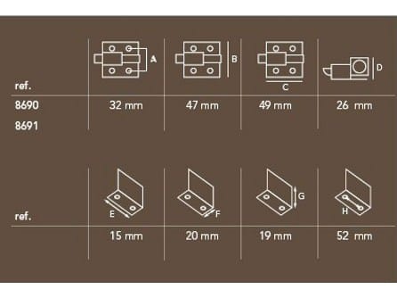 Оконная фурнитура Dauby Pure® ARCH-00136000 - Вид №1
