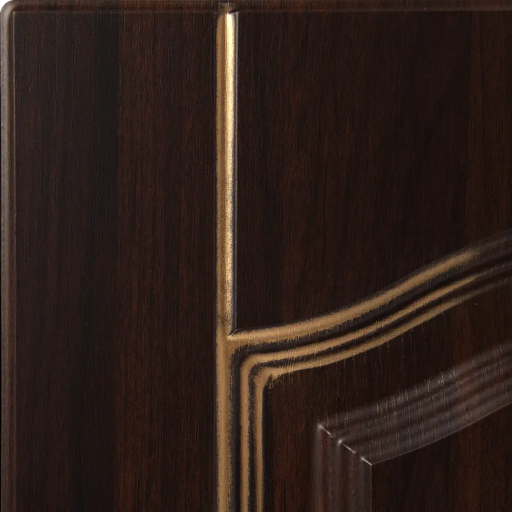 Дверь для кухонного шкафа «Византия», 40х92 см, цвет тёмно-коричневый DELINIA STLM-2055084 - Вид №2