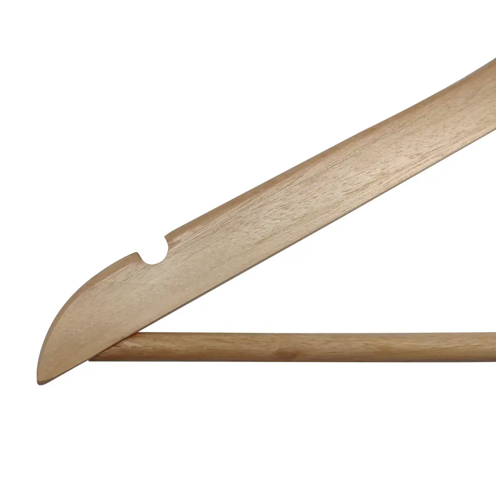 Плечики для одежды KONSENSA 44.5 см дерево цвет натуральное дерево 4 шт STLM-2075162 - Вид №4