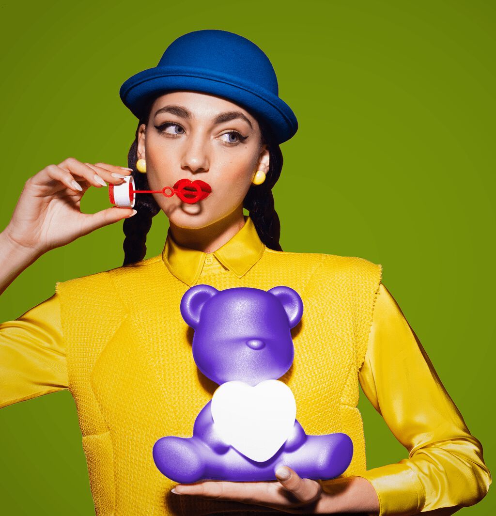 Светодиодная настольная лампа из полиэтилена Qeeboo Teddy ARCH-00071848 - Вид №6