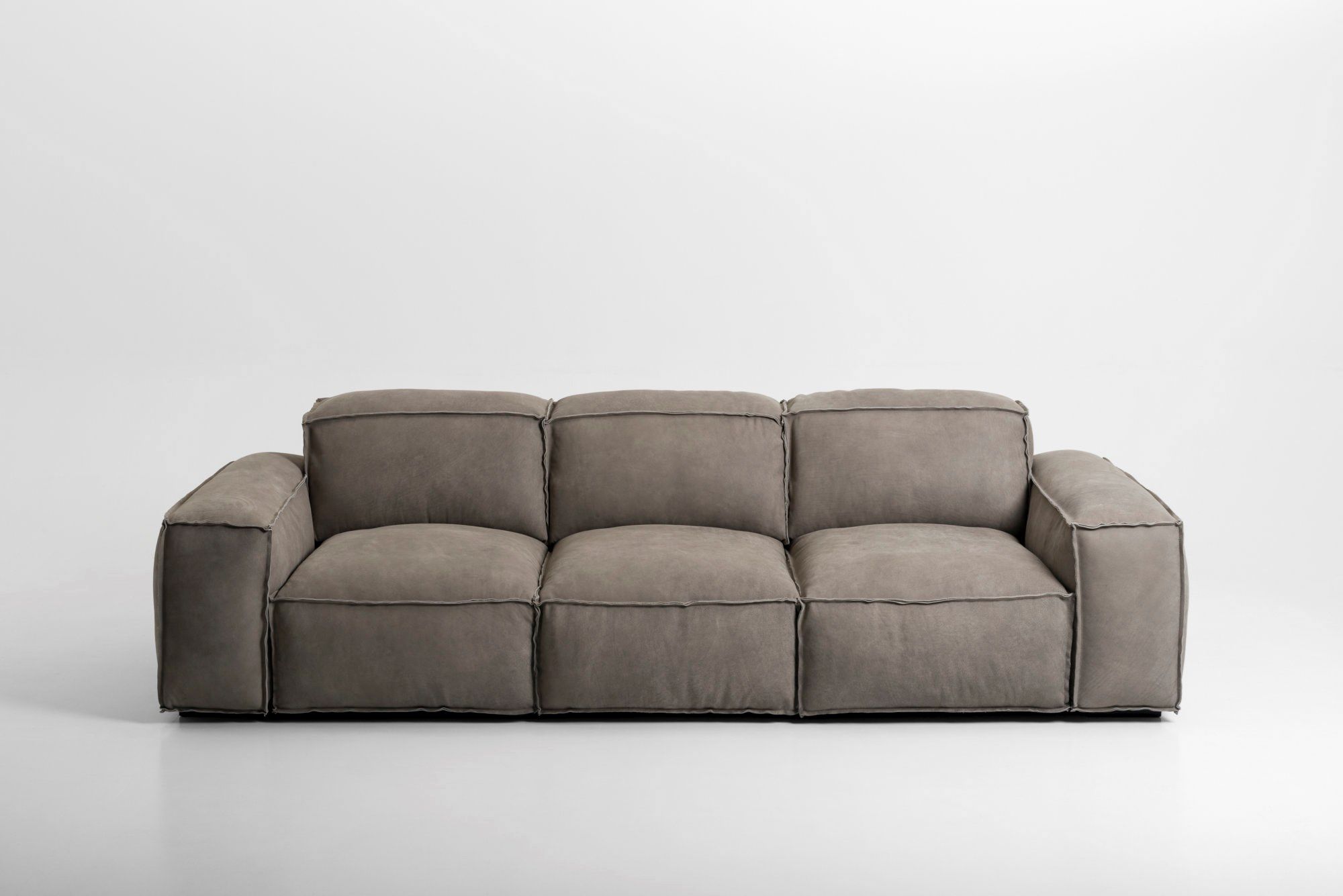 3-местный кожаный диван Mantellassi 1926 Placido ARCH-00138894 - Вид №5