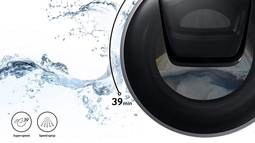 Samsung Home Appliances Стиральная машина 9 кг класс а +++  Ww90t986ase  - Вид №8