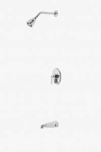 TRSP04 Комплект для душа с балансировкой давления в пути с головкой 2 3/4 дюйма и изливом ванны Waterworks