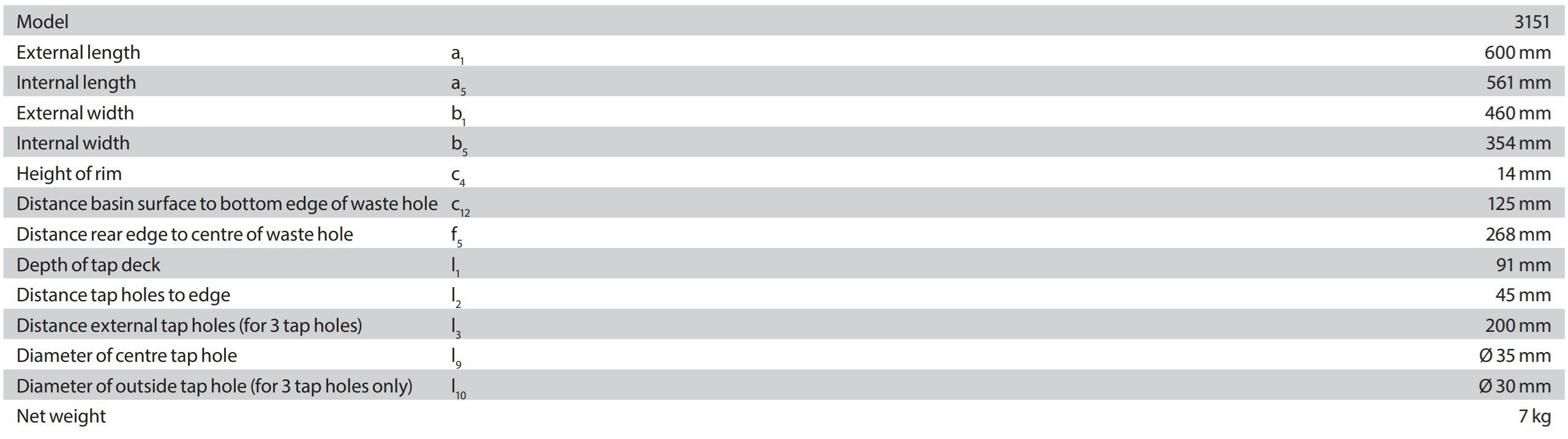 Встраиваемый умывальник из эмалированной стали KALDEWEI чистый ARCH-00138347 - Вид №5
