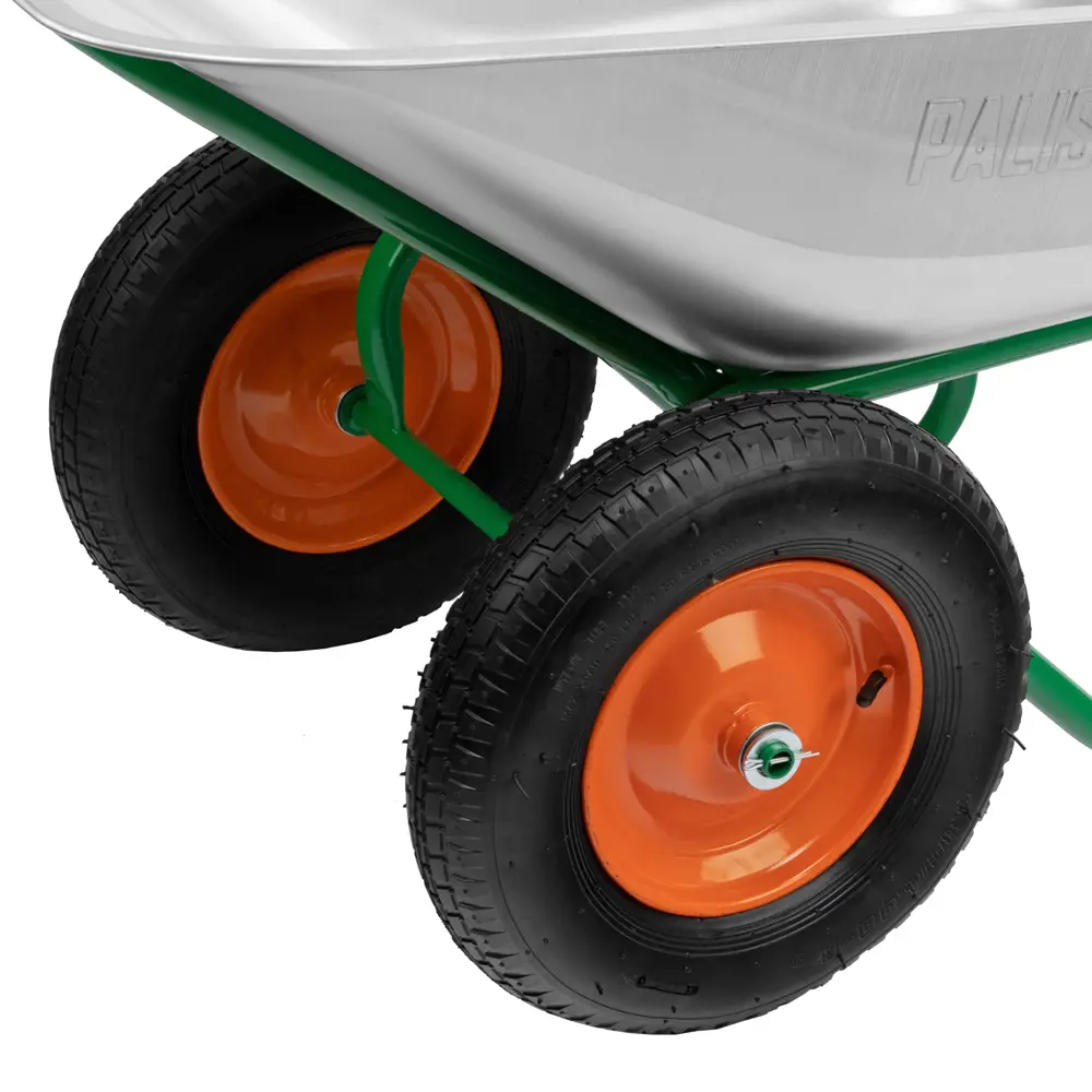 Тачка садовая двухколесная усиленная 320 кг/90 л Santreyd STLM-2179127 - Вид №4