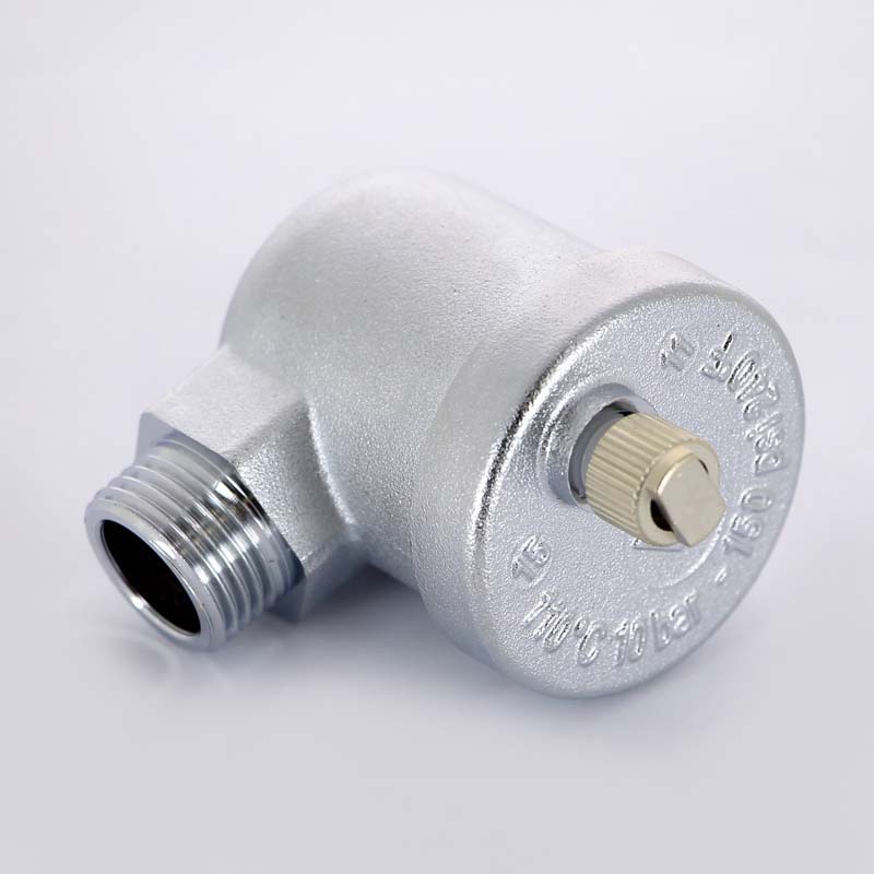 Воздухоотводчик автоматический Airvent угловой никелированный WATTS Ind 1/2" 10005005 - Вид №1