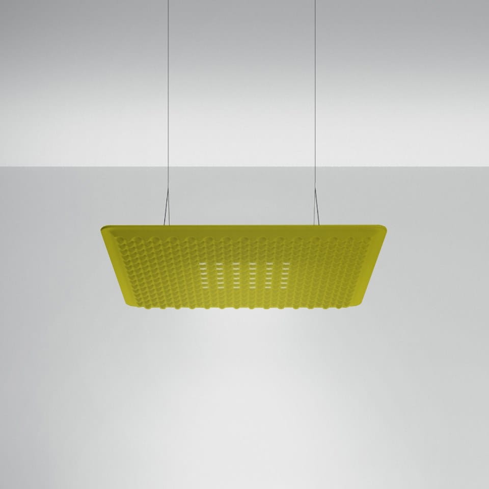 Акустическая подвесная панель / тканевая подвесная лампа Artemide Eggboard ARCH-00091720 - Вид №1