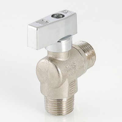 S.041.04 Кран бытовой шаровой угловой Valtec 1/2"х1/2"  - Вид №7