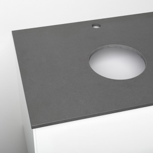 20071274 Рабочая Стойка 1010X462X12 Серый Матовый Силикон Westerbergs