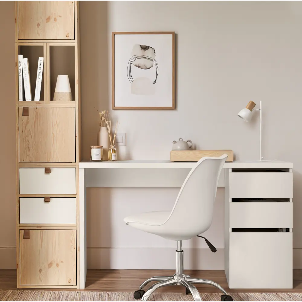 Ручка-скоба Spaceo KUB кожаная STLM-2106208 - Вид №1