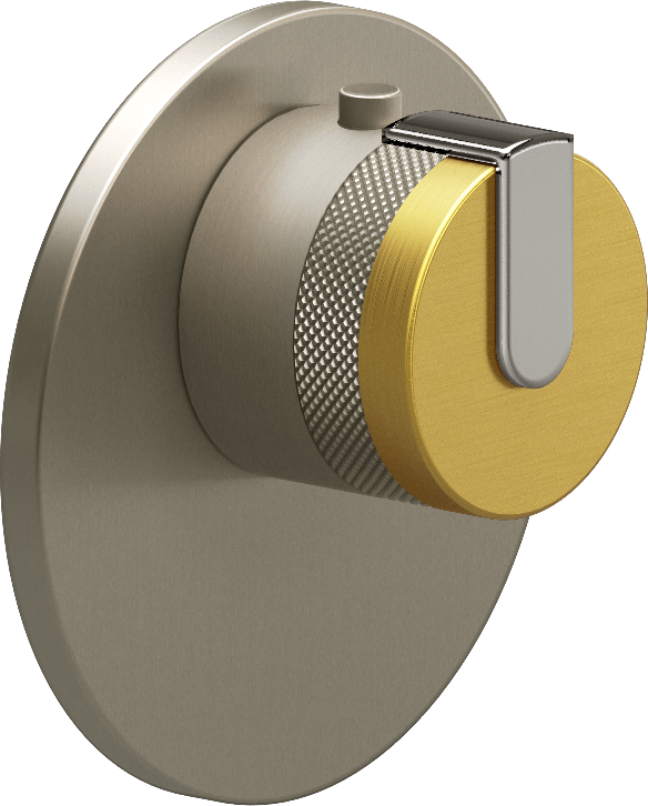 E-8027-R1BAUE-L1PC-SN-T Термостатический переключатель 3/4-Внешняя часть GRAFF MOD+