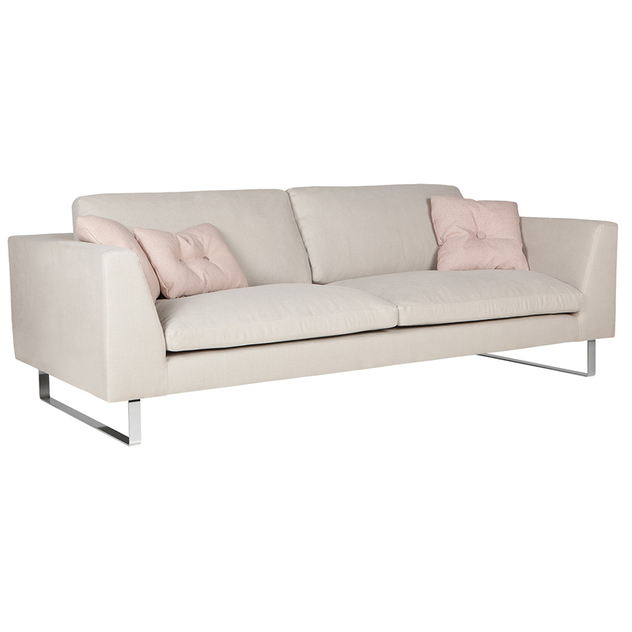 Диван Tokyo, трехместный, светло-бежевый Sits S1660 - Вид №6