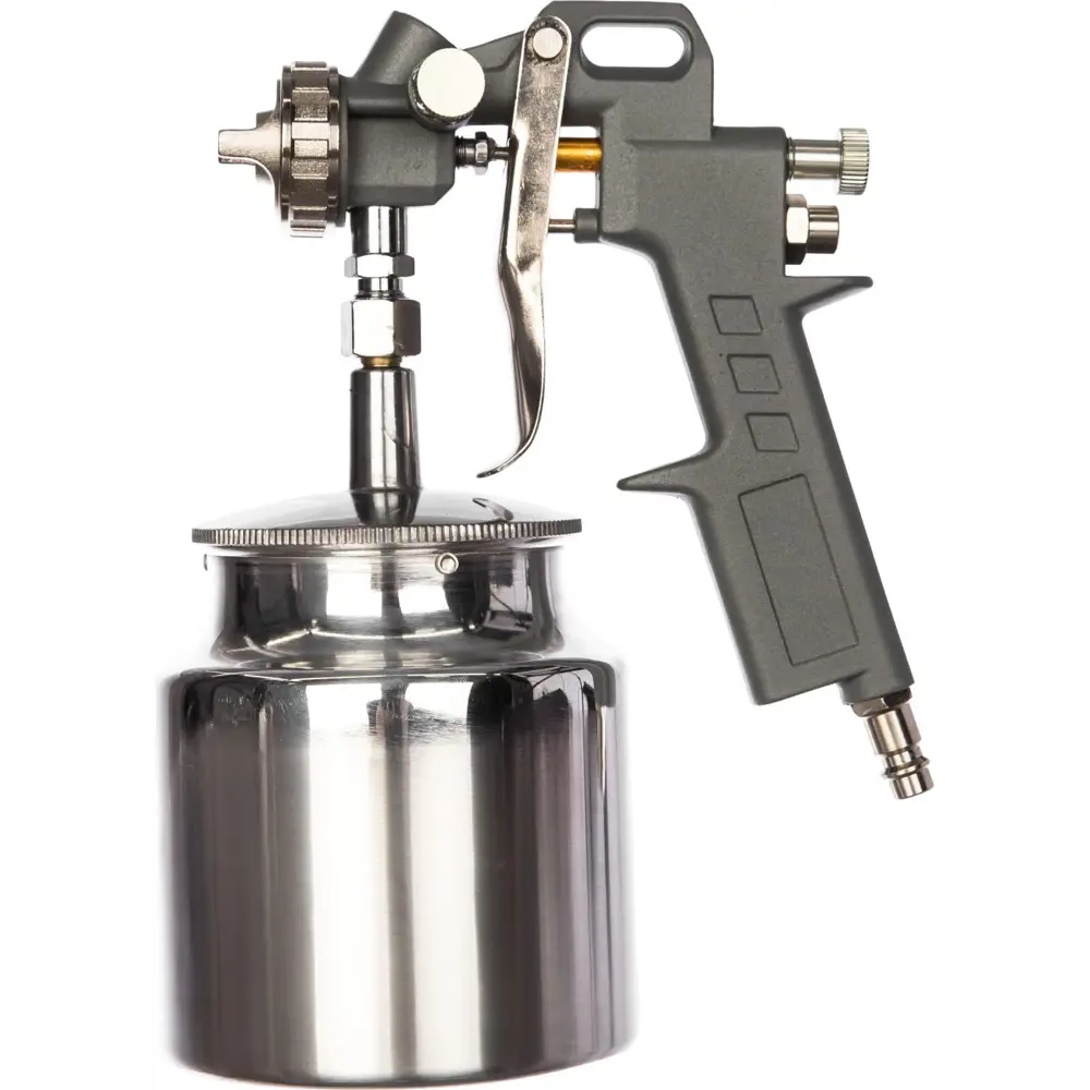 Краскопульт пневматический Pegas Pneumatic PGS-2706 нижний бак 225 л/мин 0.75 л STLM-2090357