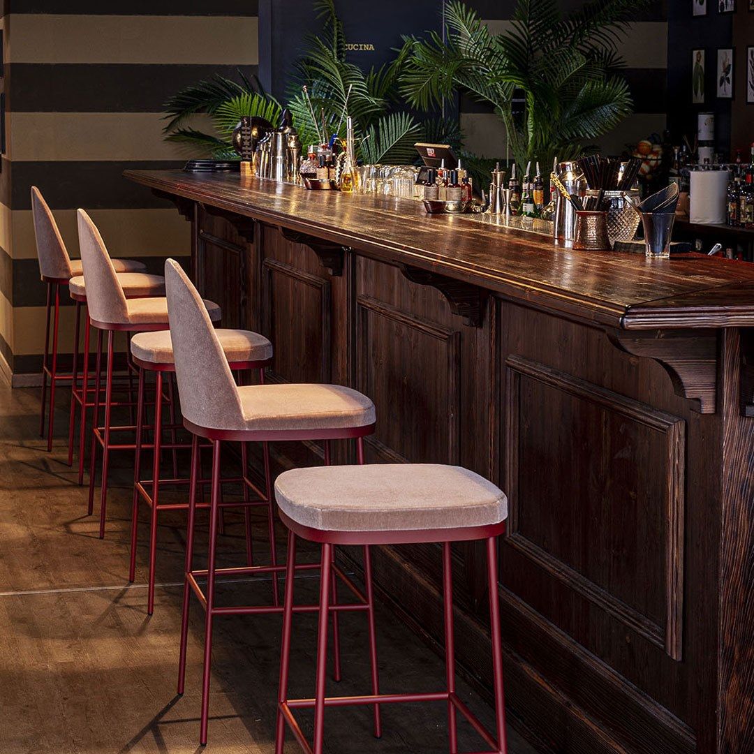 Стальной мягкий стул со спинкой MOROSO Precious ARCH-00011417