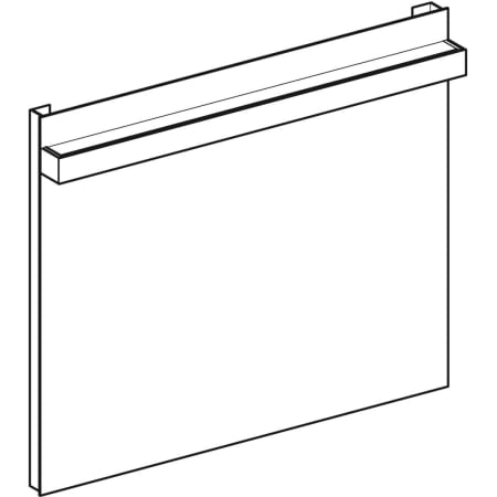 GEBERIT 840537000 Зеркало с подсветкой Geberit iCon  - Вид №1