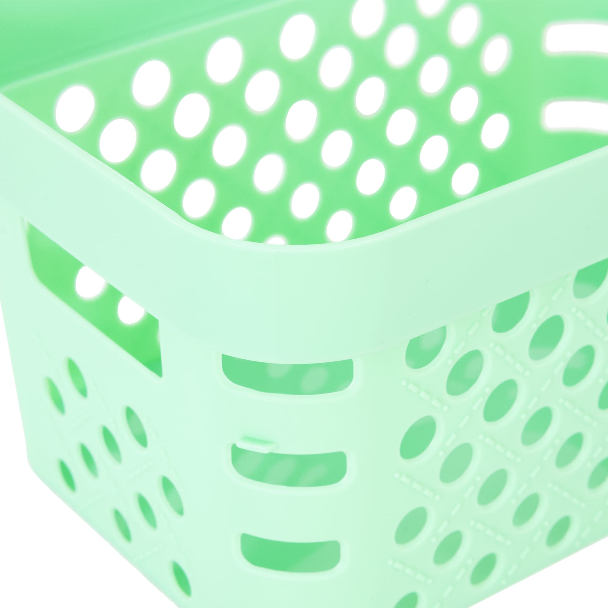 82999619 Корзина Eternity, 250x170x130 мм, 4 л, полипропилен, цвет ментоловый Santreyd  - Вид №3