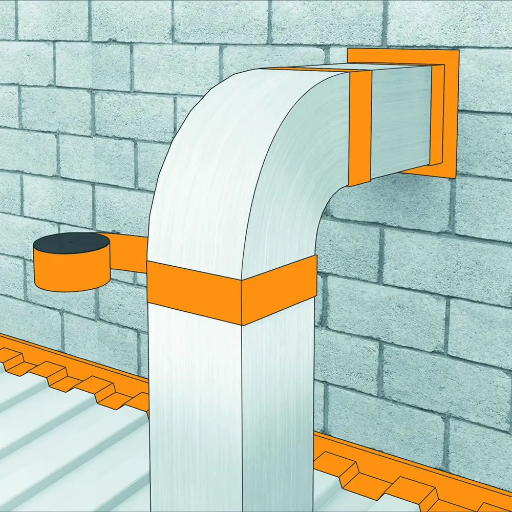 Лента герметизирующая Sika Multiseal, 10 м x 10 см, цвет серебро STLM-2072068 - Вид №1