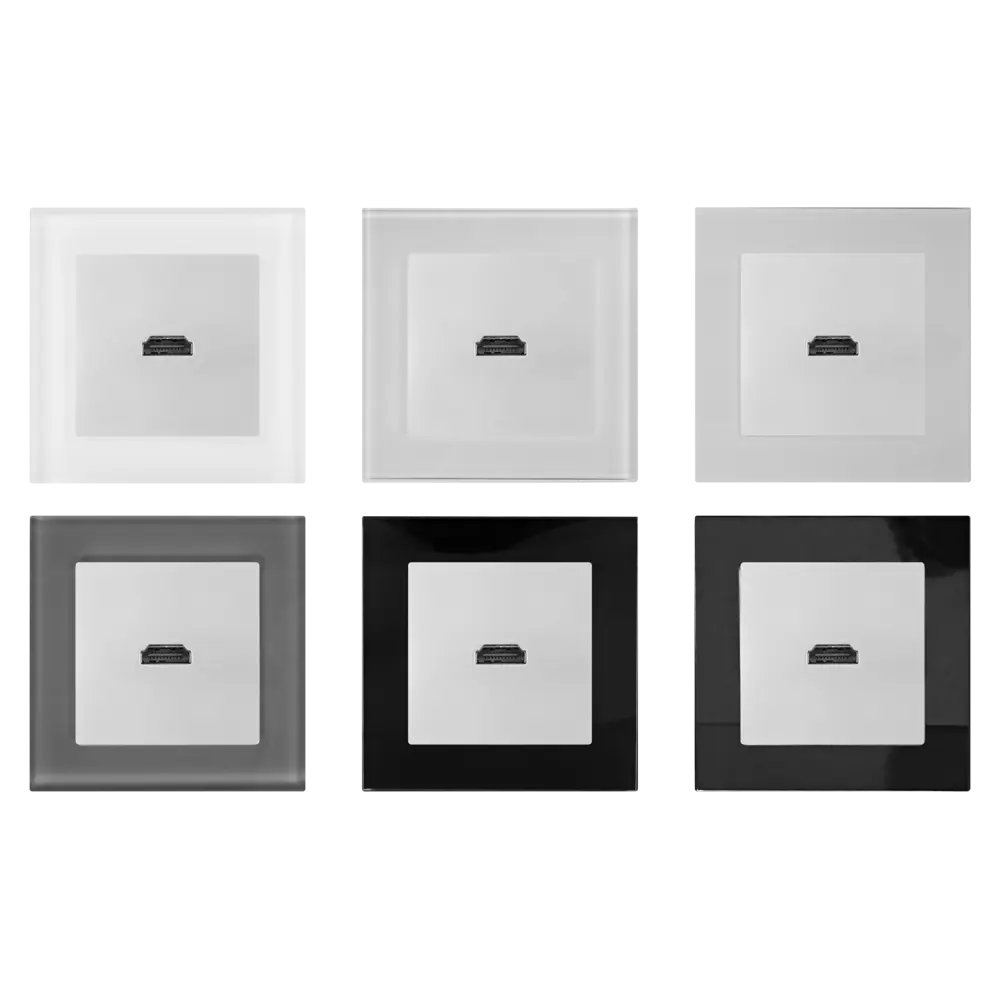 Розетка HDMI встраиваемая Werkel, цвет серебряный Встраиваемые механизмы STLM-2116635 - Вид №1