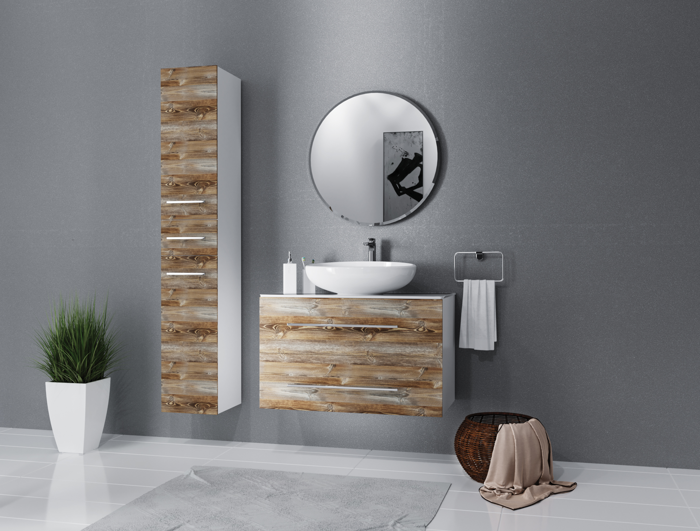 У85578 Зеркало Aurora 80 1 Marka  - Вид №1