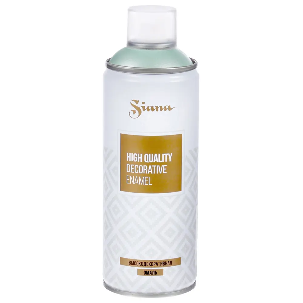 Аэрозольная эмаль Siana HQ жемчужно-мятная с атласным эффектом 81946489 STLM-0014445 - Вид №1