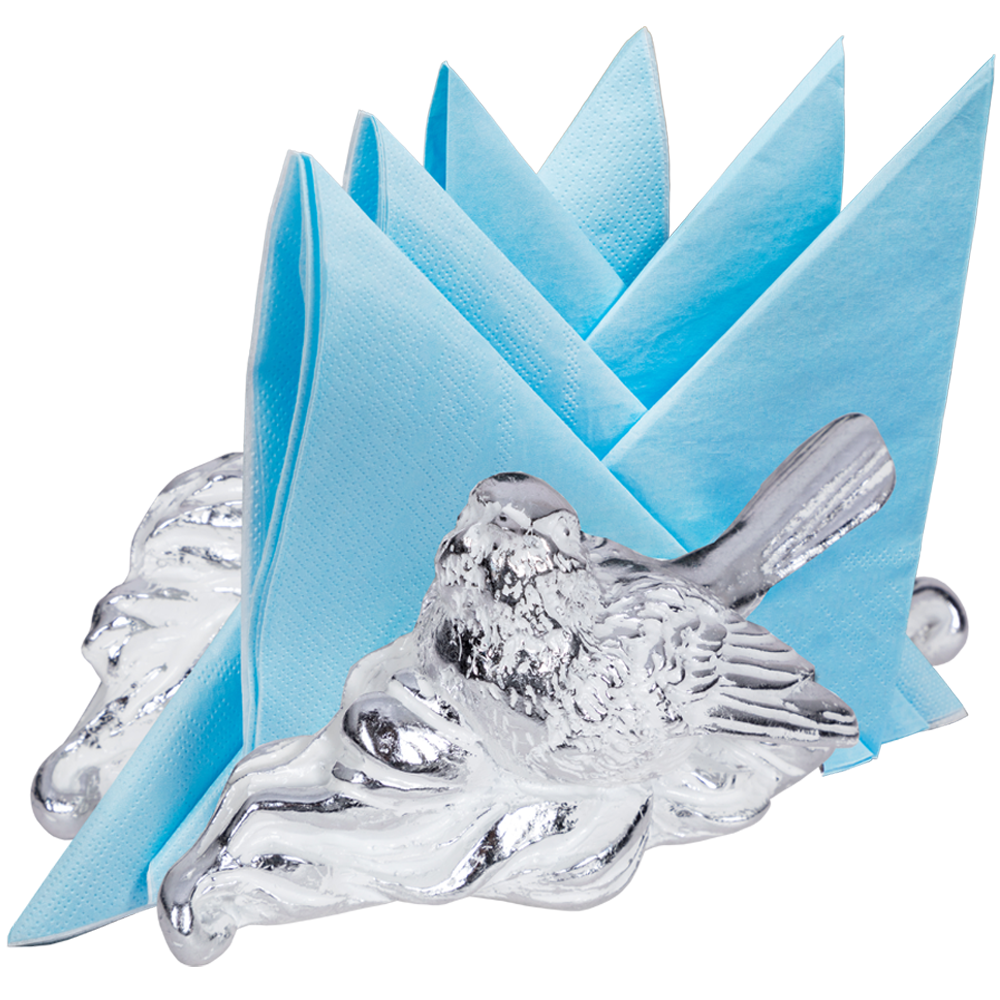 72022 Держатель для салфеток Птичка Сильвер BOGACHO 4627196599079