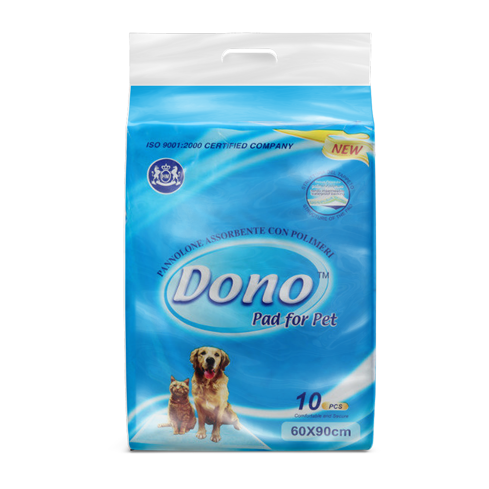 ПР0047523 Одноразовые впитывающие пеленки PET PAD 60x90, 10шт Dono 
